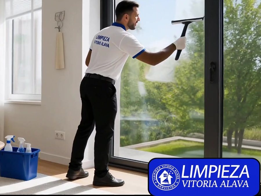 Limpieza de superficies acristaladas en Álava